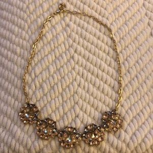 Rhinestone statement necklace
